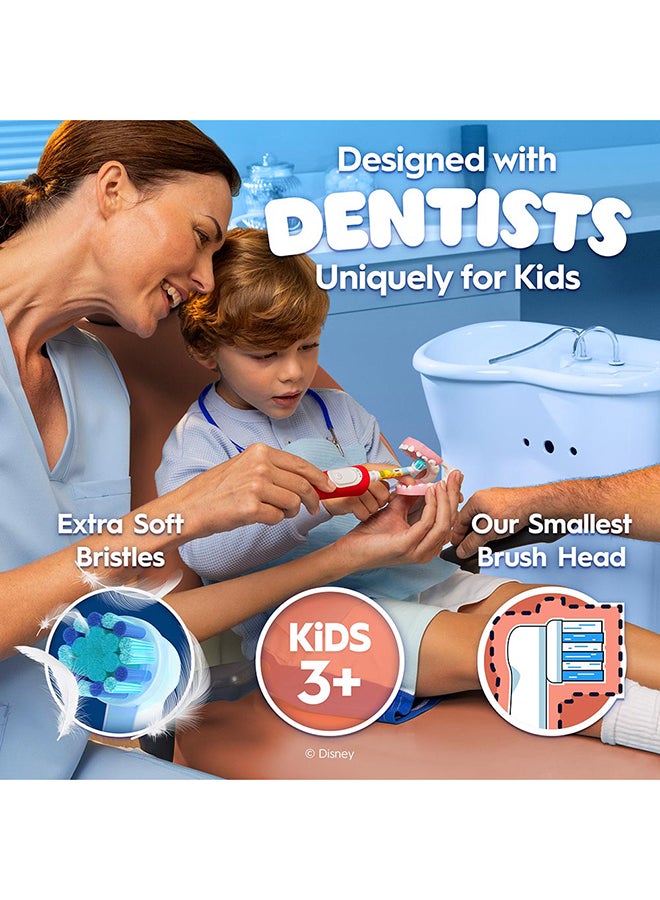 Oral-B Vitality 300 Kids Disney The Lion King Rechargeable Toothbrush, 3+ Years, Extra Sensitive Mode Brush Head, 2 Cleaning Modes - D103.413.2K - Image 3